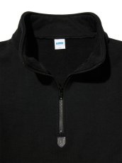 画像3: RADIALL  HOTBOX - STAND COLLARED SWEATSHIRT L/S (Black) (3)