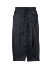 画像2: COOTIE   CA/W Flannel 2 Tuck Wide Easy Trousers (Black) (2)