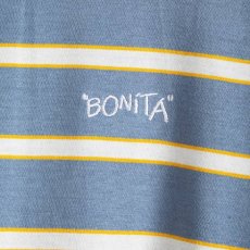 画像7: APPLEBUM  "Bonita" Border L/S T-shirt (Smoke Blue) (7)