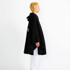 画像3: APPLEBUM  Fleece Poncho (Black) (3)