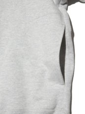 画像4: RADIALL  HOTBOX - STAND COLLARED SWEATSHIRT L/S (Ash Gray) (4)