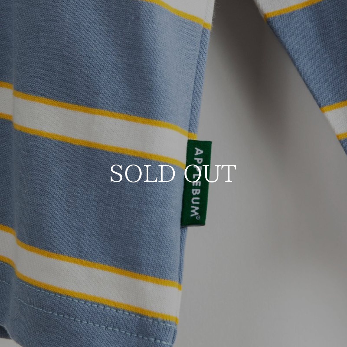 画像9: APPLEBUM  "Bonita" Border L/S T-shirt (Smoke Blue) (9)