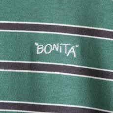 画像7: APPLEBUM  "Bonita" Border L/S T-shirt (Smoke Green) (7)