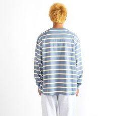 画像4: APPLEBUM  "Bonita" Border L/S T-shirt (Smoke Blue) (4)