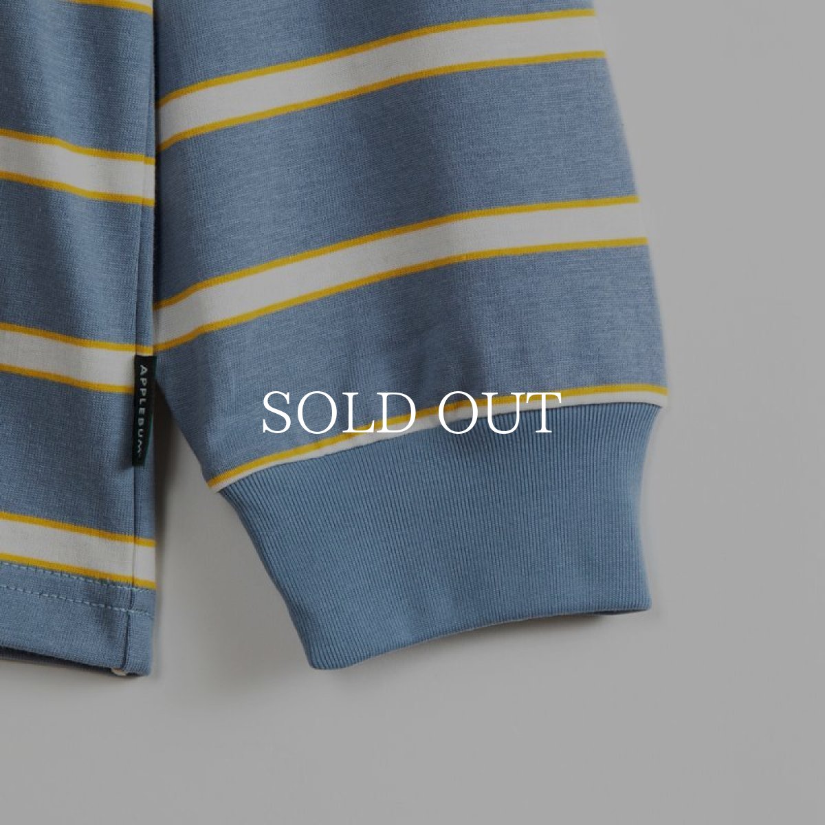 画像8: APPLEBUM  "Bonita" Border L/S T-shirt (Smoke Blue) (8)