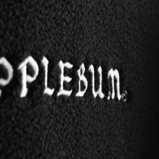 画像8: APPLEBUM  Fleece Poncho (Black) (8)