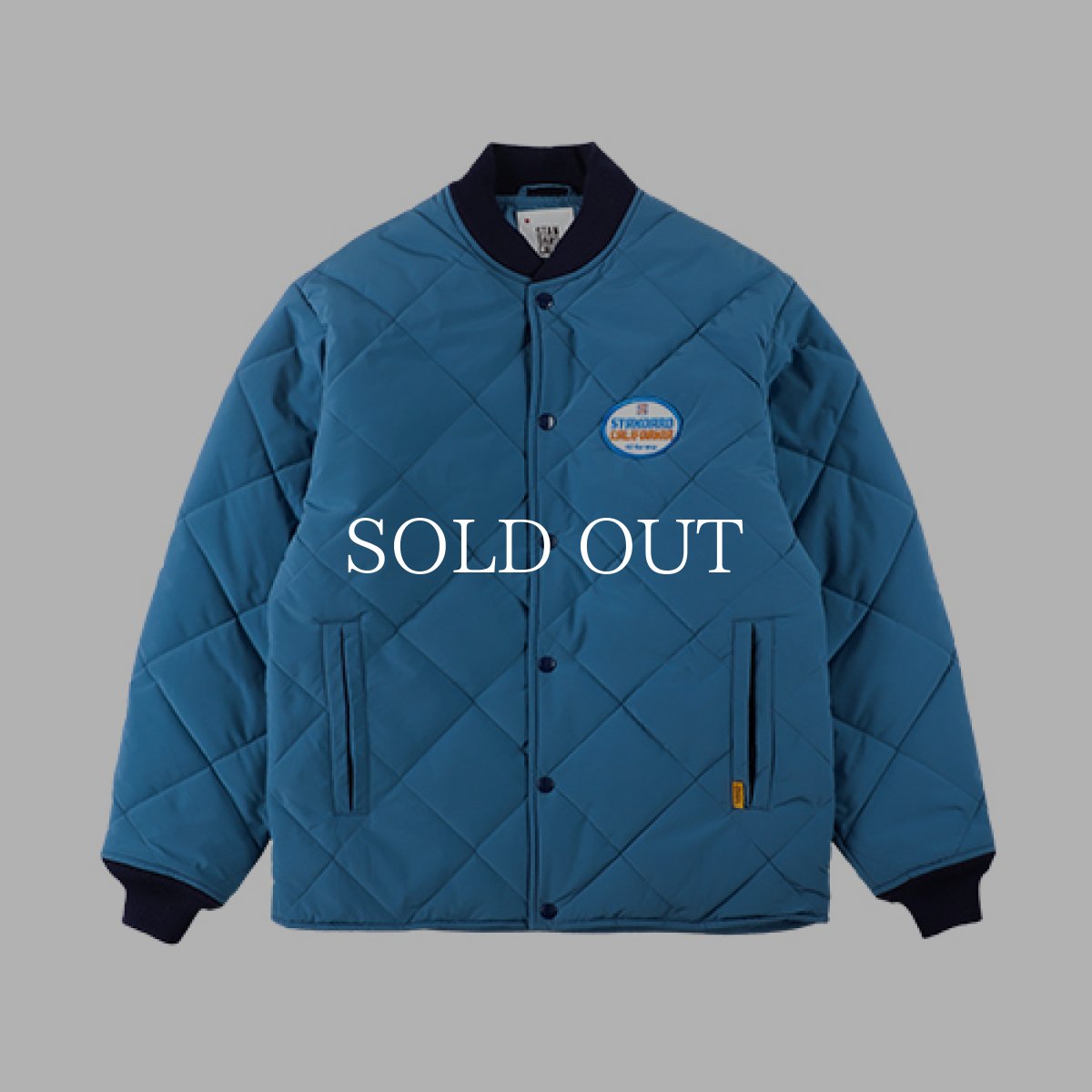 画像1: STANDARD CALIFORNIA  SD Primaloft Quilted Jacket (Blue) (1)