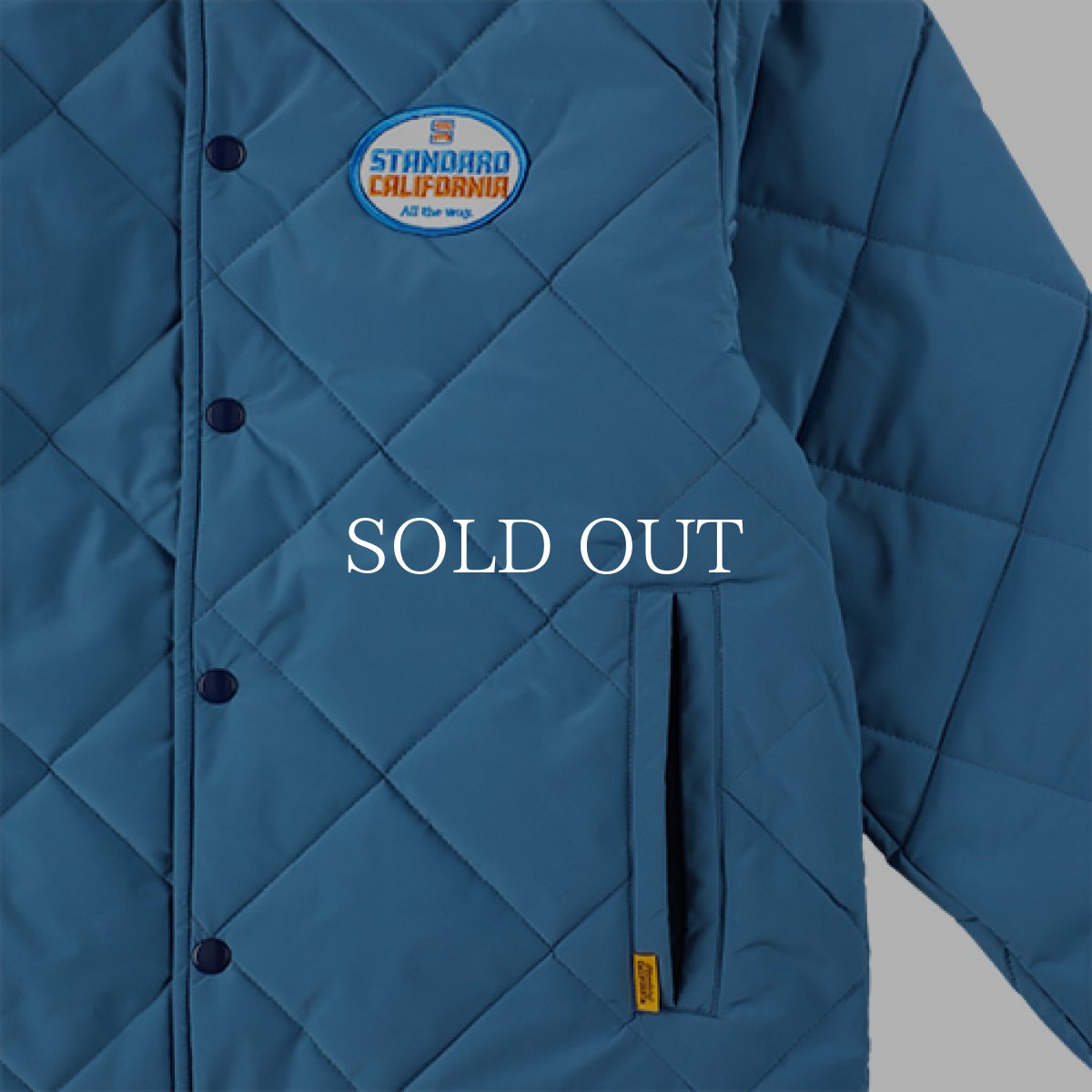 画像3: STANDARD CALIFORNIA  SD Primaloft Quilted Jacket (Blue) (3)