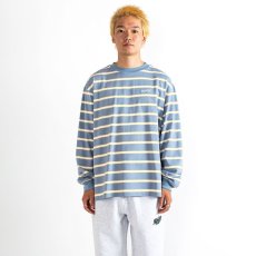 画像2: APPLEBUM  "Bonita" Border L/S T-shirt (Smoke Blue) (2)