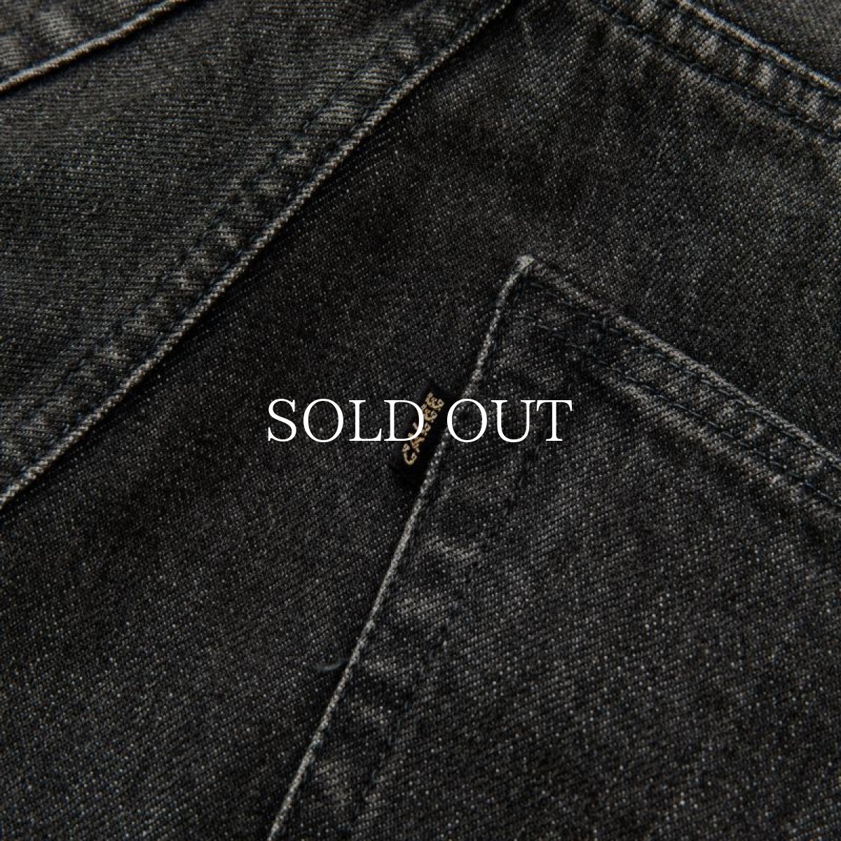 画像6: CALEE  VINTAGE REPRODUCT WIDE SILHOUETTE DENIM PANTS ＜UB＞ (6)