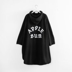 画像5: APPLEBUM  Fleece Poncho (Black) (5)