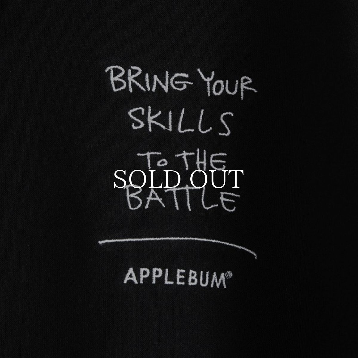 画像4: APPLEBUM  "MC Battle" Sweat Parka (Black) (4)