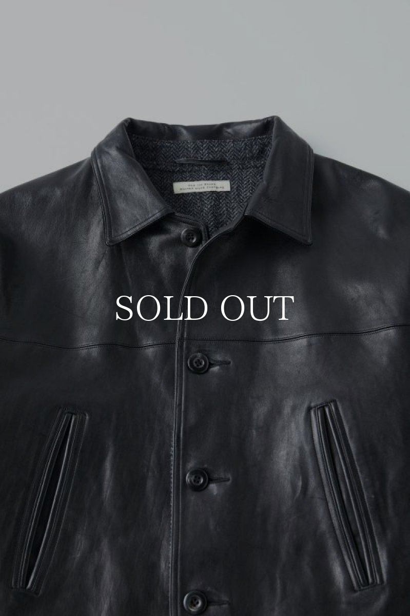 画像4: OLD JOE   PATINA HORSE-HIDE DURABLE COAT (PATINA BLACK) (4)