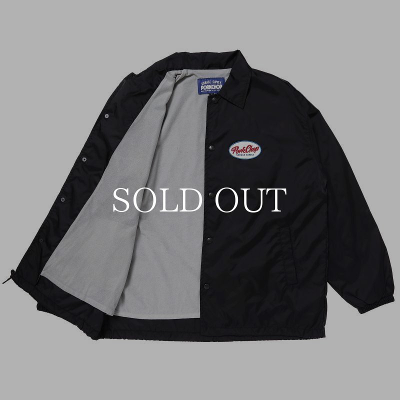 PORKCHOP GARAGE SUPPLY PORK BACK COACH JKT (BK×WH) P0288 公式通販