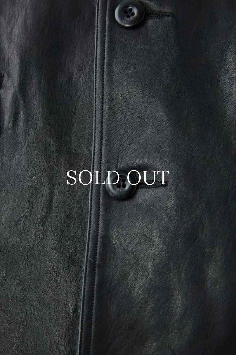 画像5: OLD JOE   PATINA HORSE-HIDE DURABLE COAT (PATINA BLACK) (5)