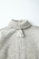 画像4: OLD JOE   TWEEDY YARN ZIP SWEATER (BONE) (4)