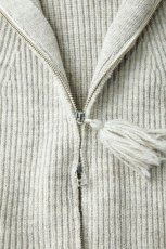 画像6: OLD JOE   TWEEDY YARN ZIP SWEATER (BONE) (6)