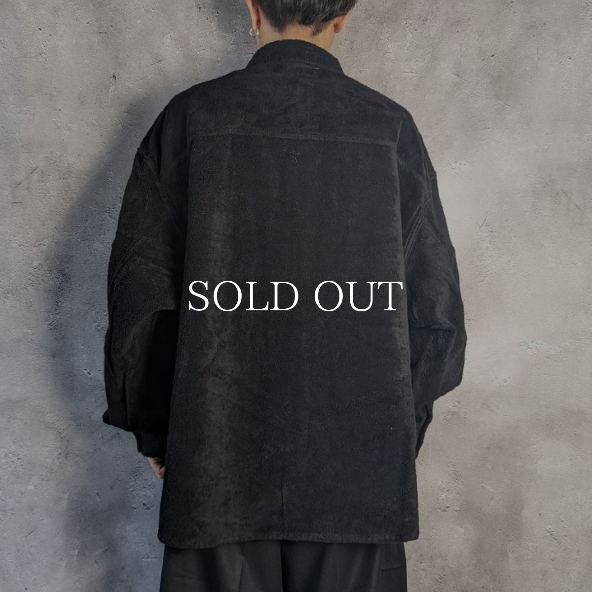画像5: COOTIE   Garment Dyed Cotton Boa Error Fit CPO Jacket (Black) (5)