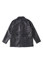 画像2: OLD JOE   PATINA HORSE-HIDE DURABLE COAT (PATINA BLACK) (2)