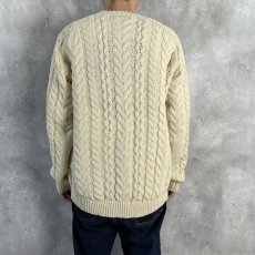 画像3: nonnative  RANCHER SWEATER UK SHETLAND WOOL YARN (IVORY) (3)