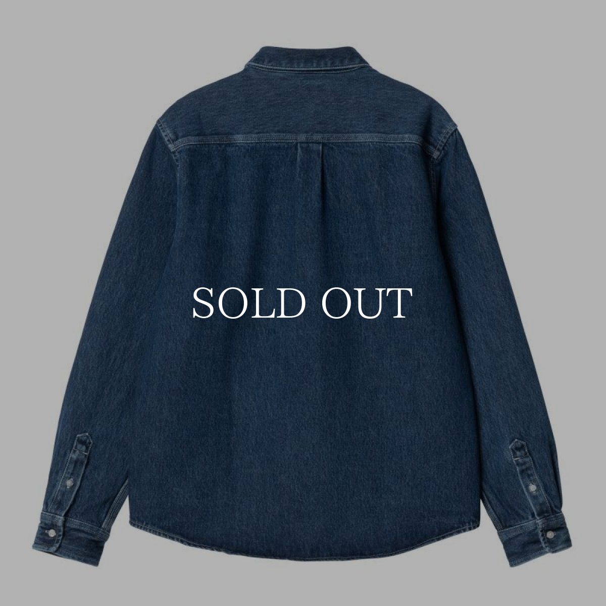 画像2: CARHARTT WIP  L/S WELDON SHIRT (Blue stone washed) (2)