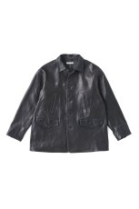 画像1: OLD JOE   PATINA HORSE-HIDE DURABLE COAT (PATINA BLACK) (1)