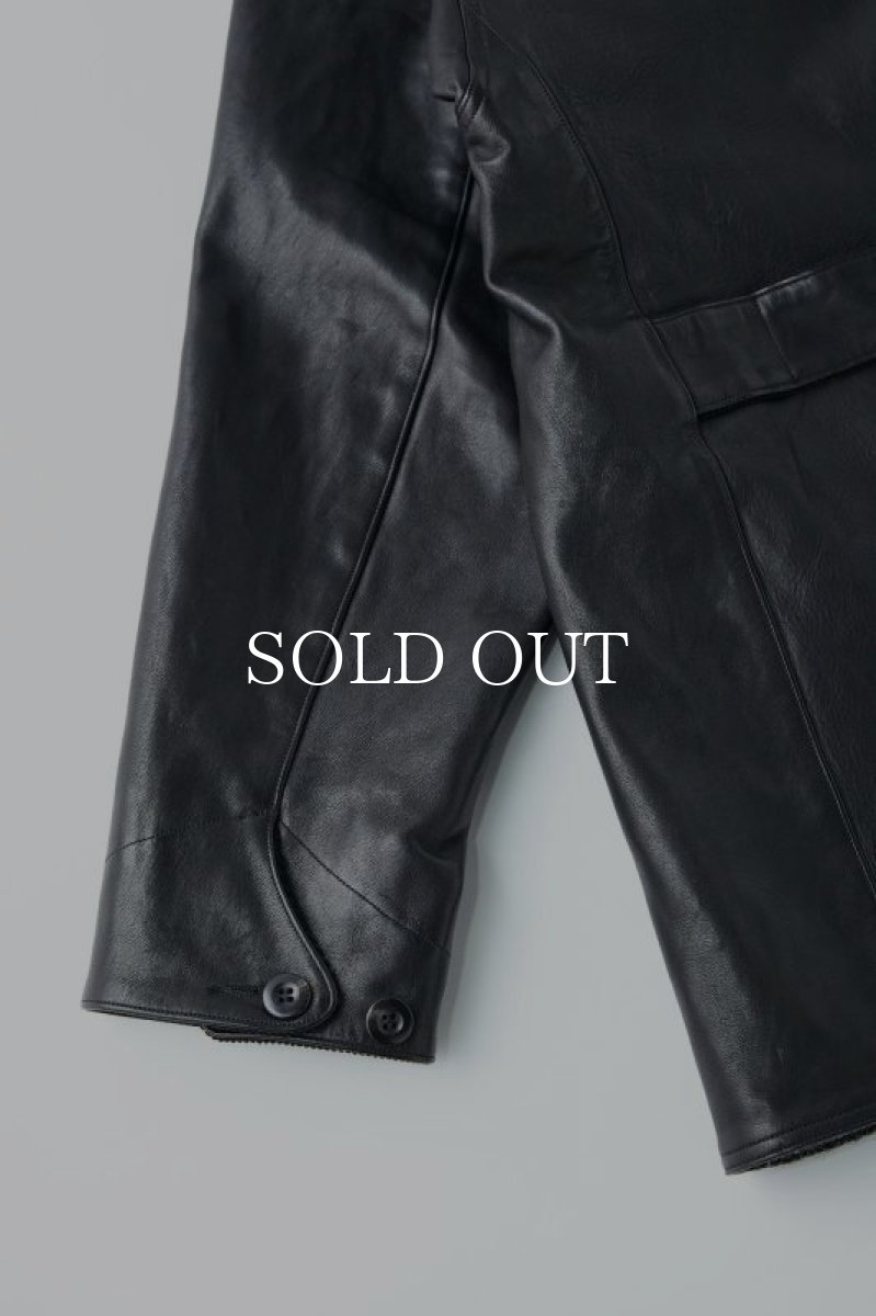 画像7: OLD JOE   PATINA HORSE-HIDE DURABLE COAT (PATINA BLACK) (7)