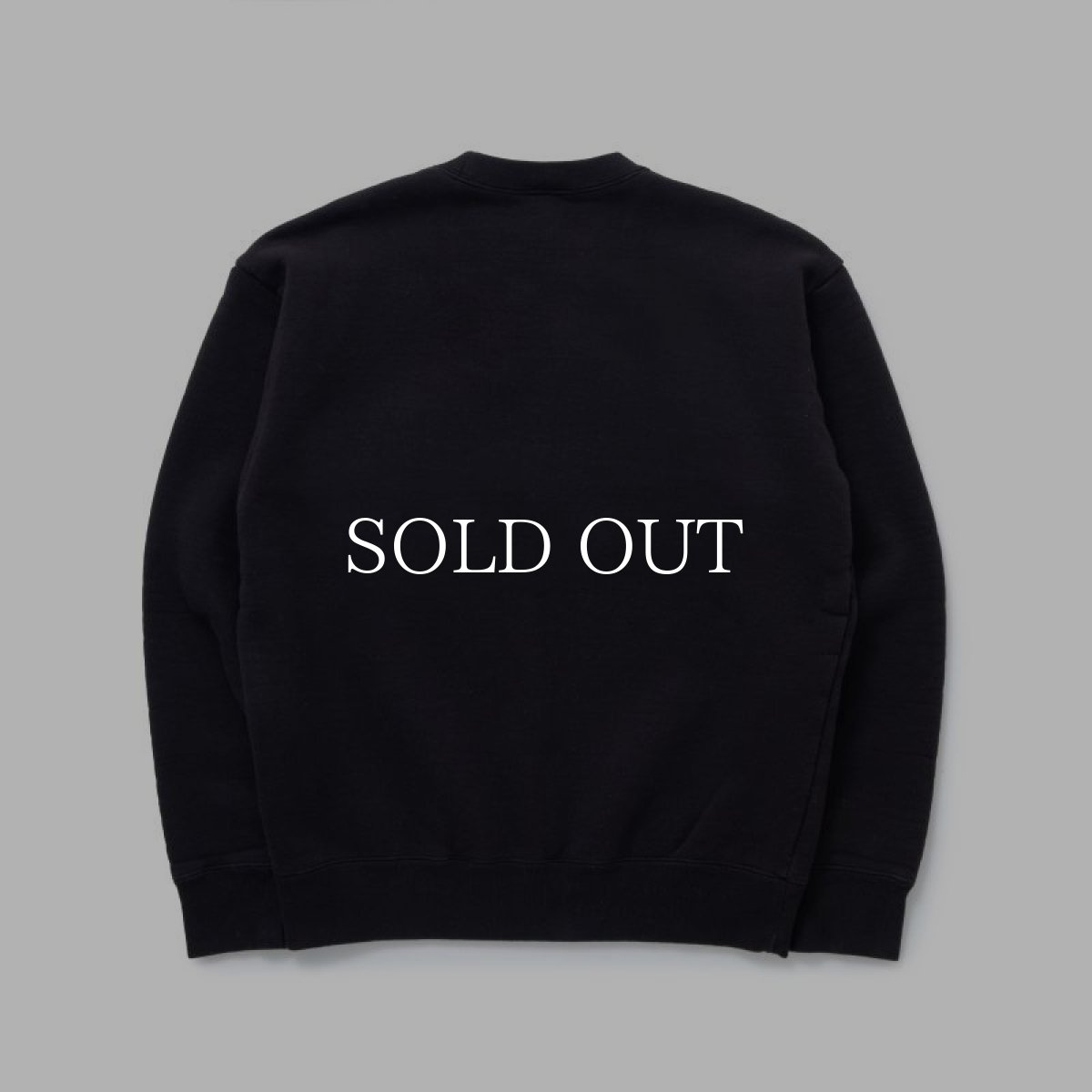 画像2: RATS  CREW NECK SWEAT BAR TAG (BLACK) (2)