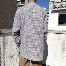 画像3: OLD JOE   BAND COLLAR LONG TAIL SHIRTS (REGATTA STRIPE) (3)