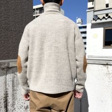 画像9: OLD JOE   TWEEDY YARN ZIP SWEATER (BONE) (9)