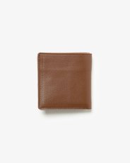 画像4: hobo  BIFOLD WALLET SHRINK LEATHER (CHOCO) (4)