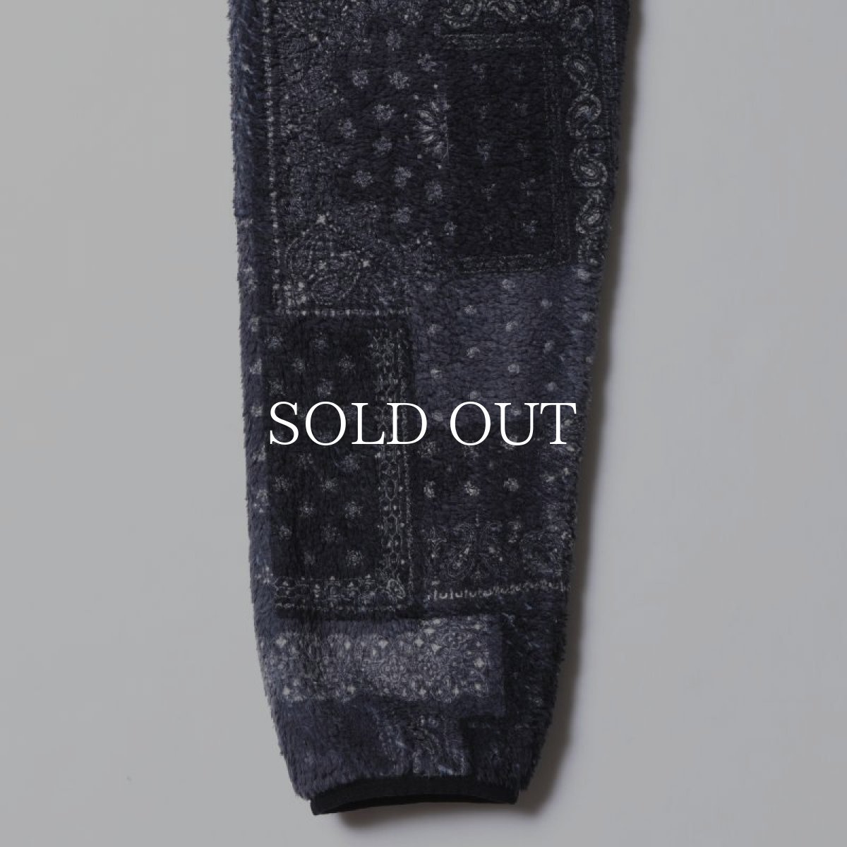 画像9: Liberaiders  BANDANA PILE FLEECE HOODIE (NAVY) (9)