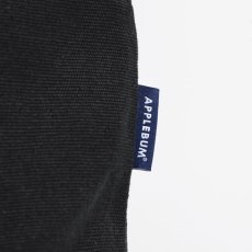 画像8: APPLEBUM  "Blue Flame Logo" Canvas Zip Totebag (Black) (8)