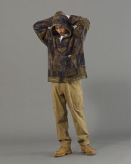 画像11: Liberaiders  BANDANA PILE FLEECE HOODIE (BROWN) (11)