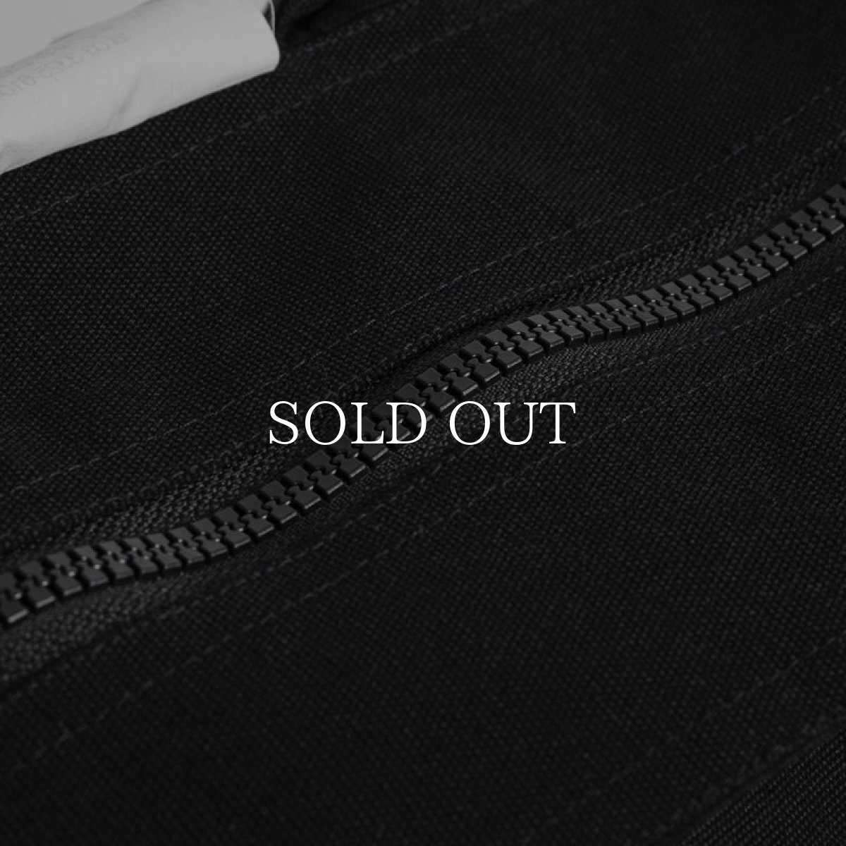 画像7: APPLEBUM  "Blue Flame Logo" Canvas Zip Totebag (Black) (7)