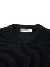 画像3: COOTIE   Rib Stitch Crewneck Sweater (Black) (3)