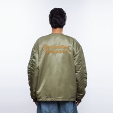 画像13: Liberaiders  COLLARLESS FLIGHT JACKET (OLIVE) (13)