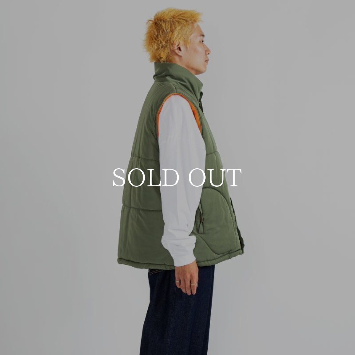 画像4: APPLEBUM  Military Innercotton Vest (Olive) (4)