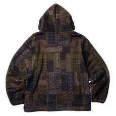 画像2: Liberaiders  BANDANA PILE FLEECE HOODIE (BROWN) (2)