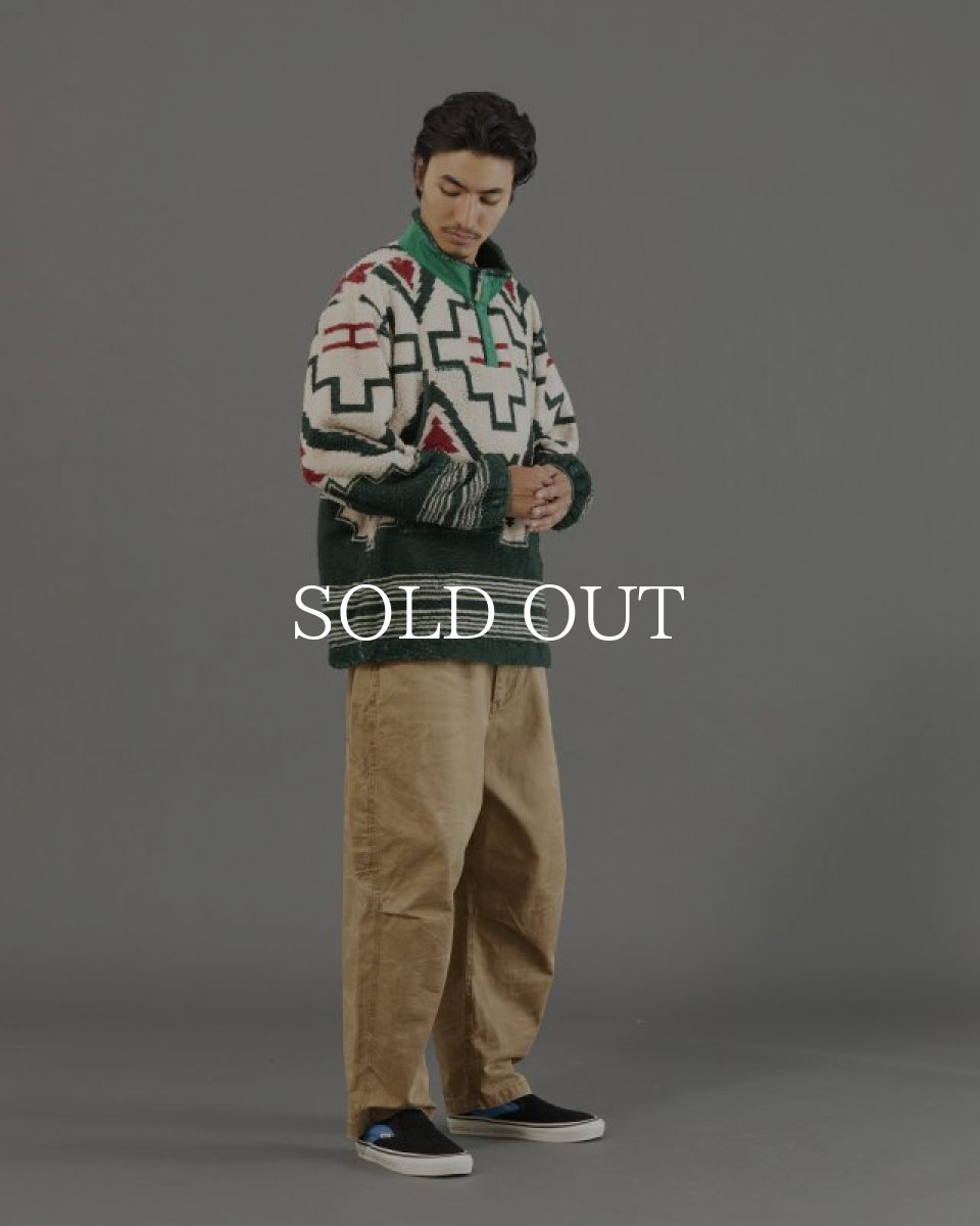 画像10: Liberaiders  TRADITIONAL PILE FLEECE ANORAK (GREEN) (10)