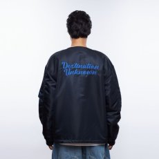 画像12: Liberaiders  COLLARLESS FLIGHT JACKET (BLACK) (12)