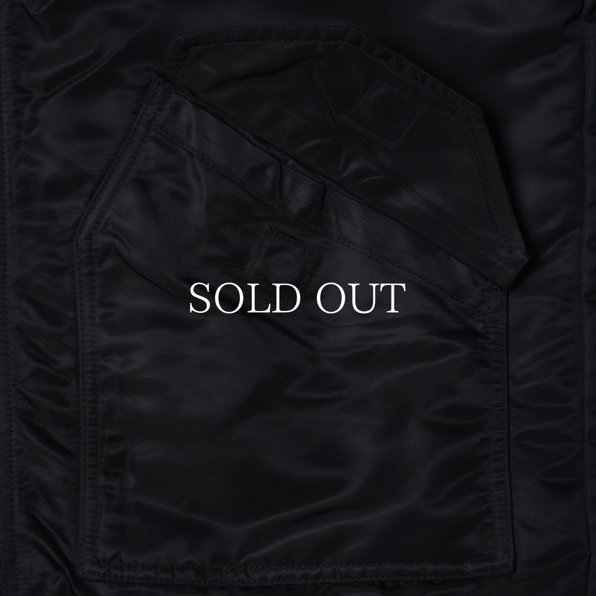 画像5: Liberaiders  COLLARLESS FLIGHT JACKET (BLACK) (5)