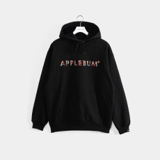 画像1: APPLEBUM  "Stained Glass Logo" Heavy Sweat Parka (Black) (1)