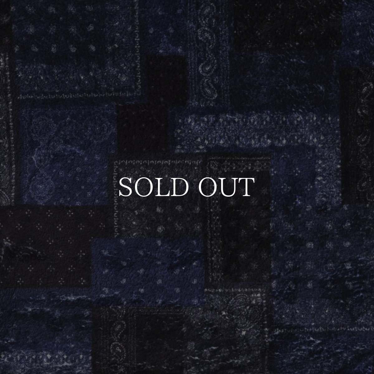 画像6: Liberaiders  BANDANA PILE FLEECE HOODIE (NAVY) (6)