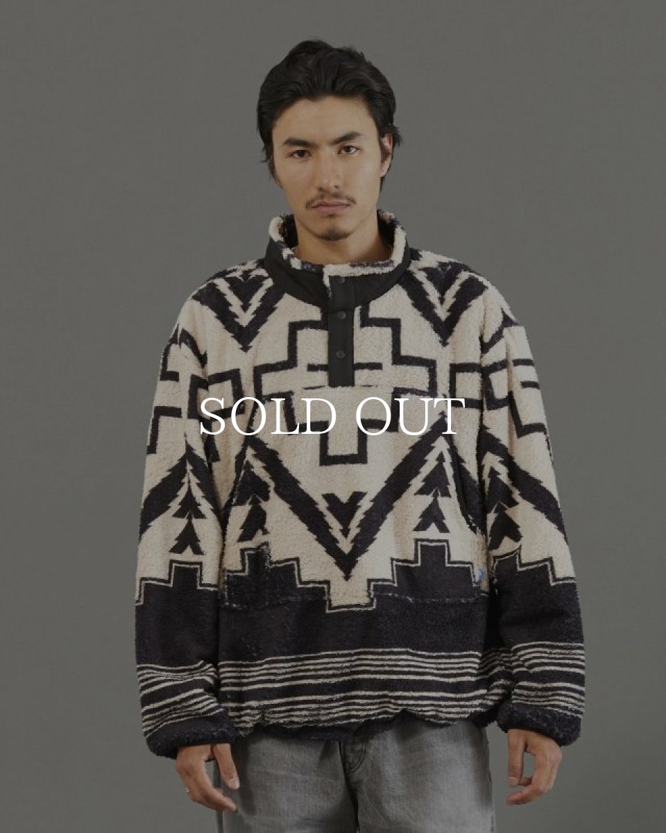 画像13: Liberaiders  TRADITIONAL PILE FLEECE ANORAK (BLACK) (13)