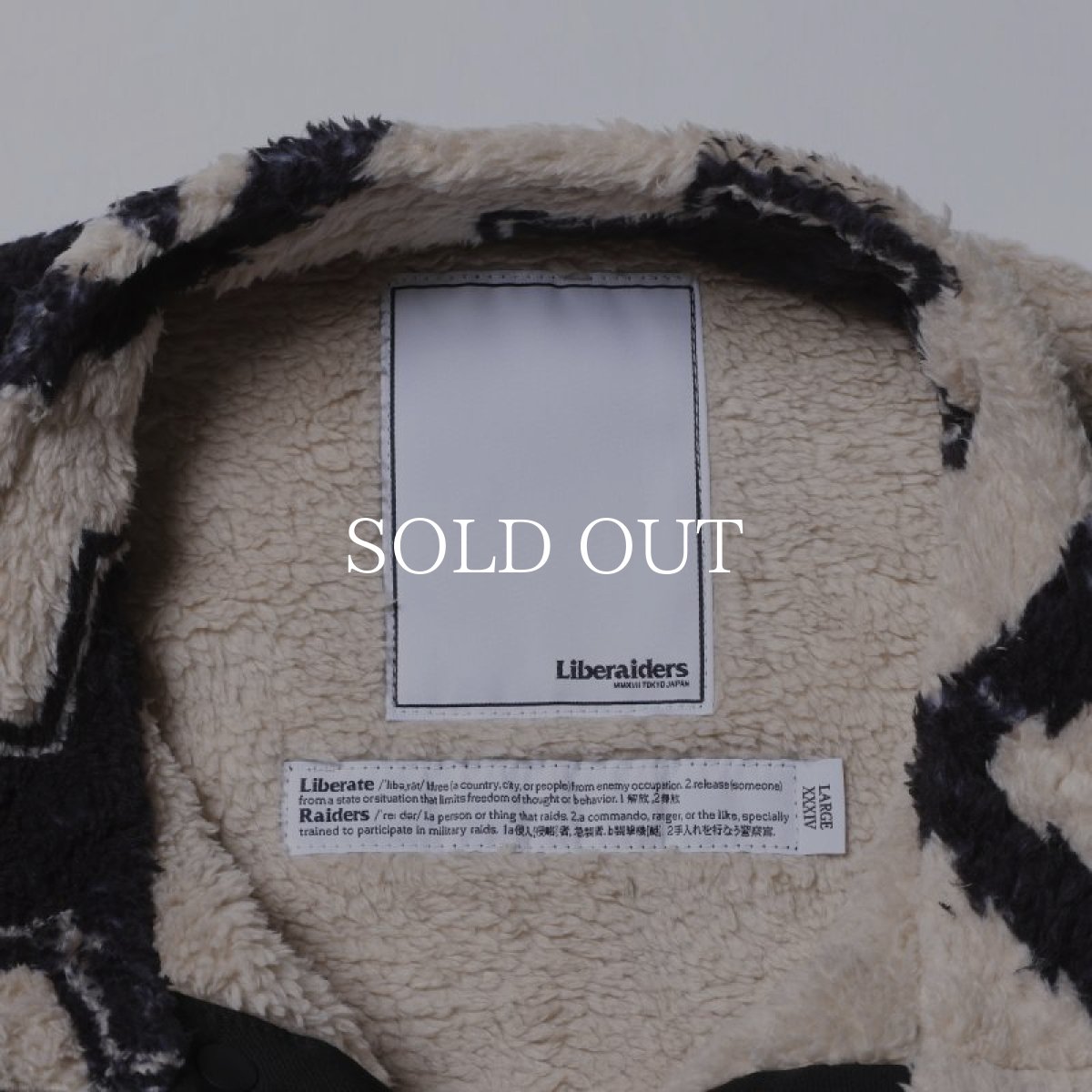 画像3: Liberaiders  TRADITIONAL PILE FLEECE ANORAK (BLACK) (3)