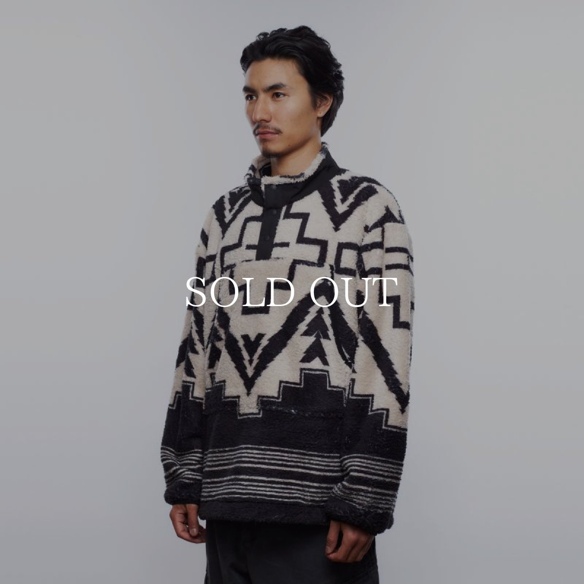 画像8: Liberaiders  TRADITIONAL PILE FLEECE ANORAK (BLACK) (8)