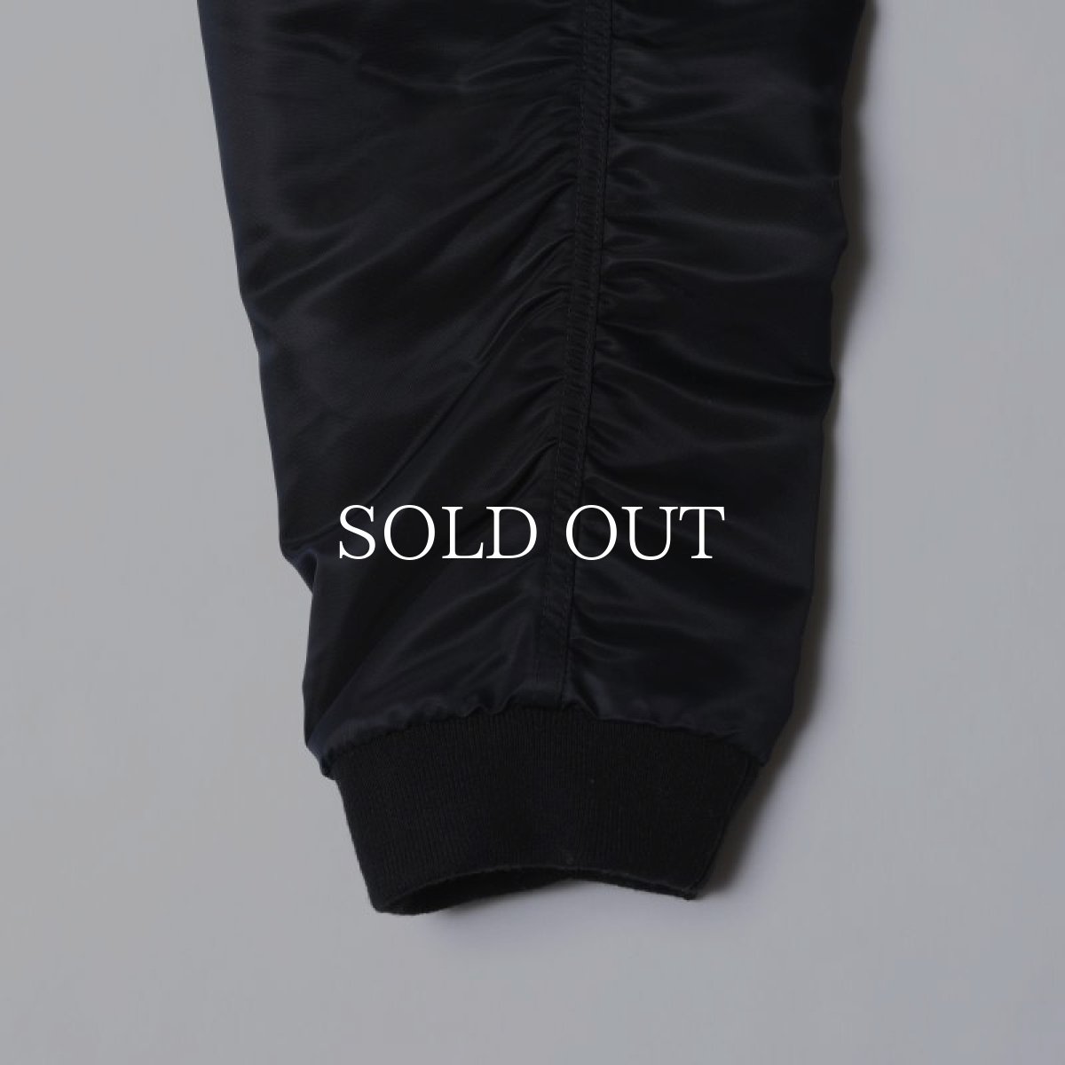 画像9: Liberaiders  COLLARLESS FLIGHT JACKET (BLACK) (9)