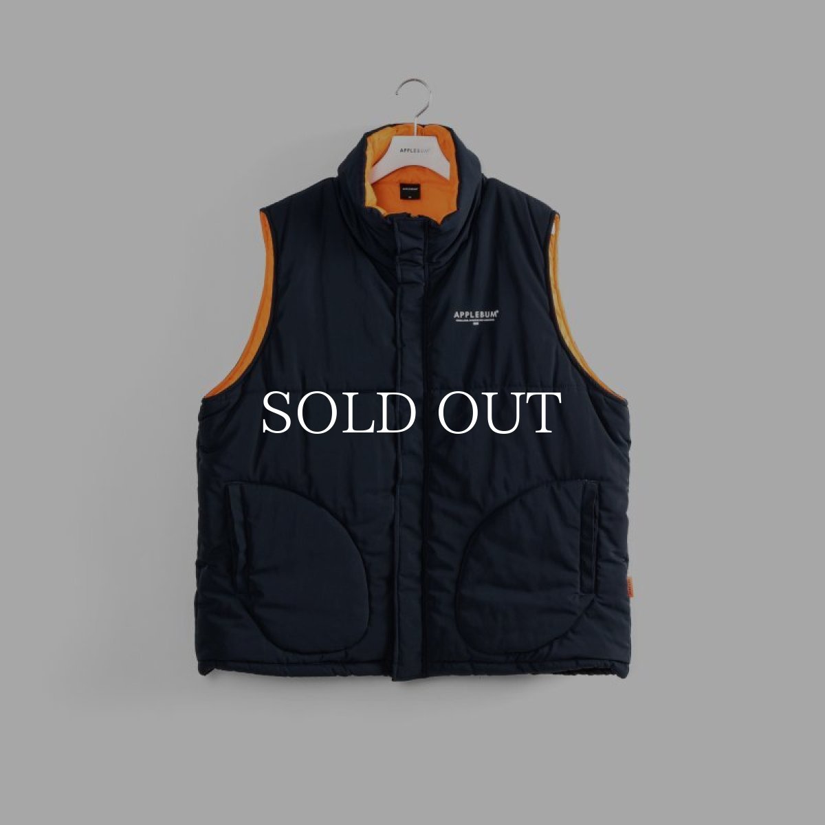 画像1: APPLEBUM  Military Innercotton Vest (Navy) (1)