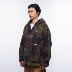 画像7: Liberaiders  BANDANA PILE FLEECE HOODIE (BROWN) (7)